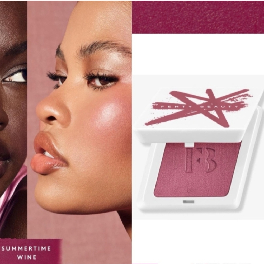 Fenty Beauty Suede Cheeks Blush in Summertime Wine